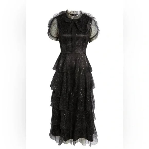 SOLD Wednesday Addams style dress - Picture 14 of 14